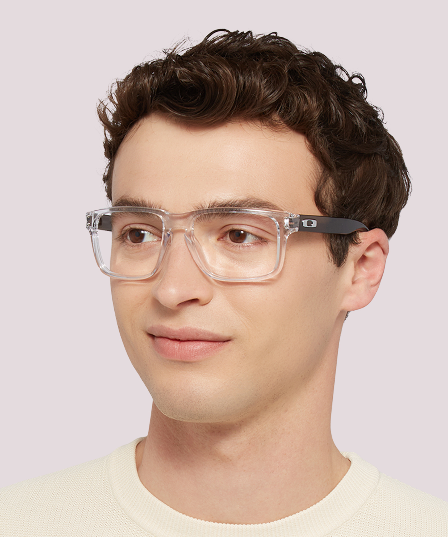 Holbrook™ Polished Clear PlasticEyeglass Frames for Men for Glasses Direct