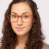Dollis Shiny Honey AcetateEyeglass Frames for Women for Glasses Direct