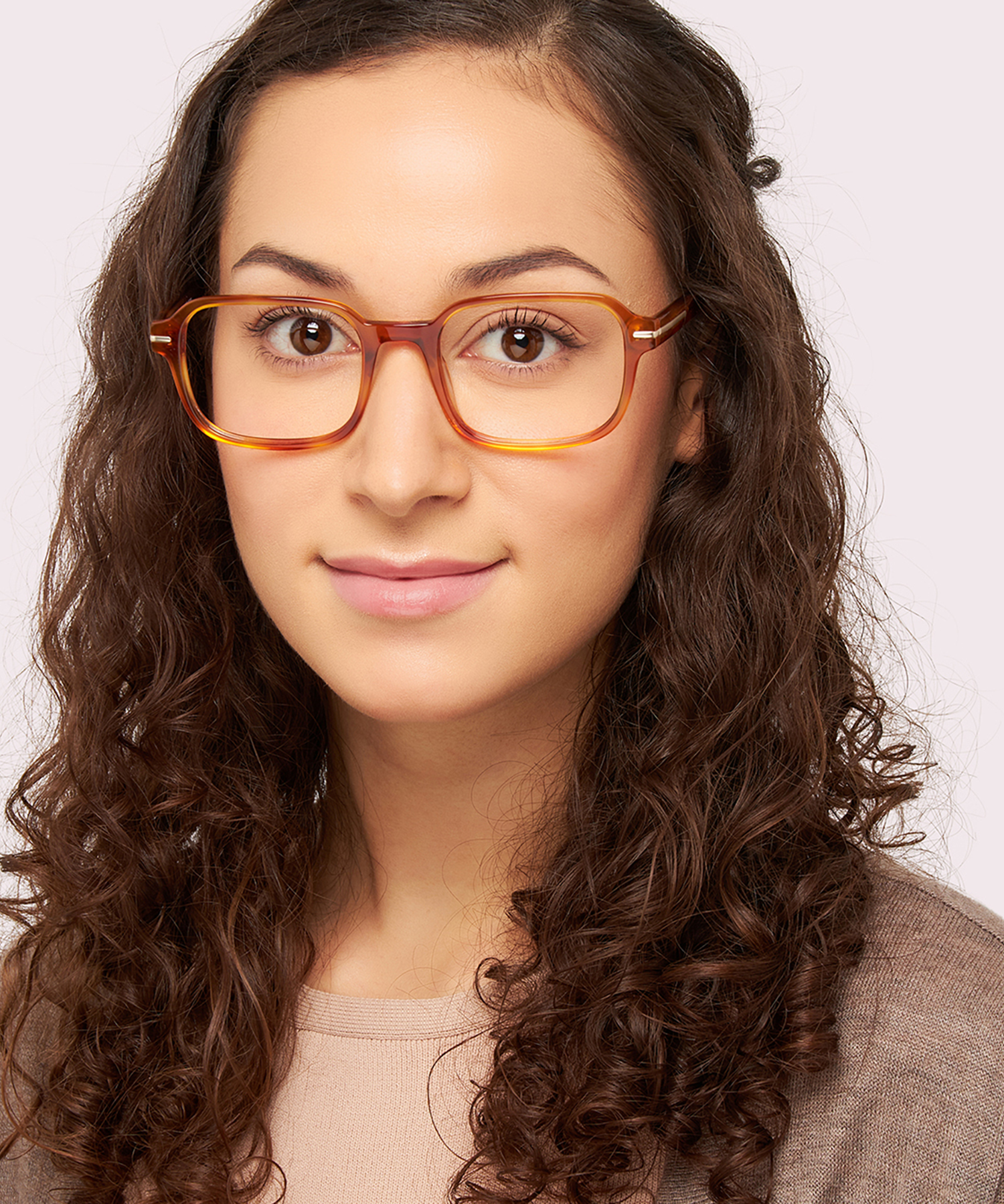 Dollis Shiny Honey AcetateEyeglass Frames for Women for Glasses Direct