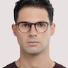 Albion Grey Havana AcetateEyeglass Frames for Men for Glasses Direct