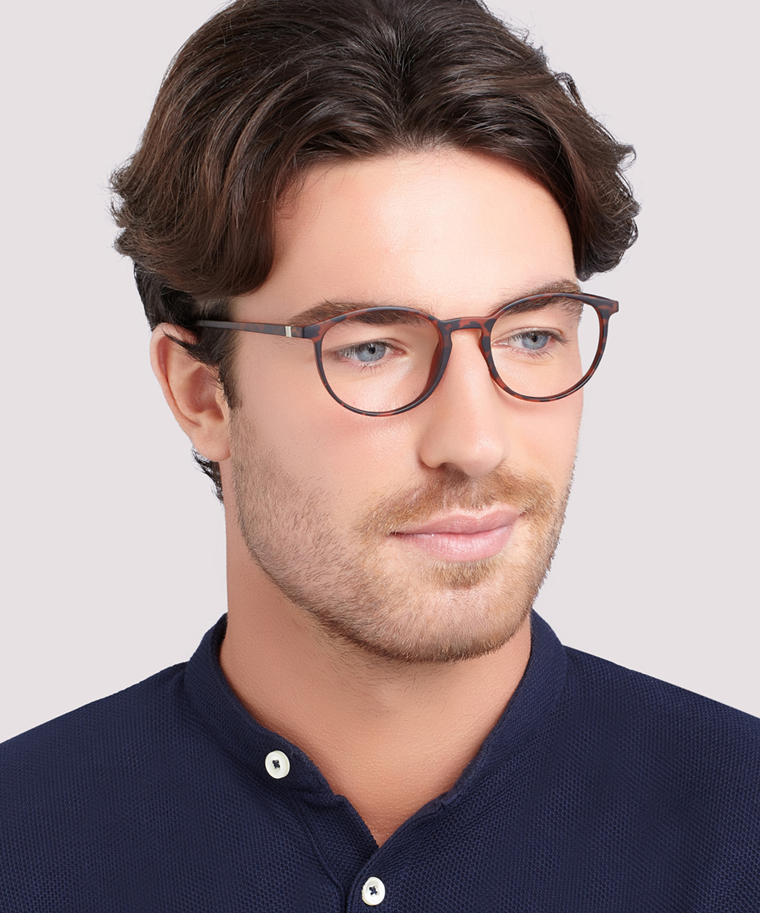 Boston Matte Demi PlasticEyeglass Frames for Men for Glasses Direct