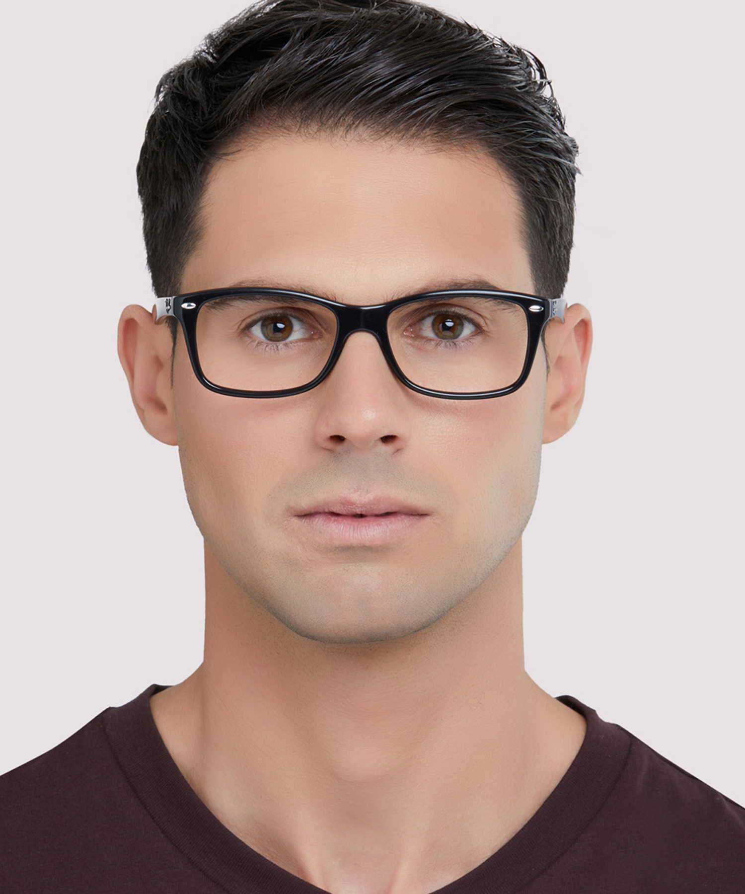 RB5228 Black AcetateEyeglass Frames for Men for Glasses Direct