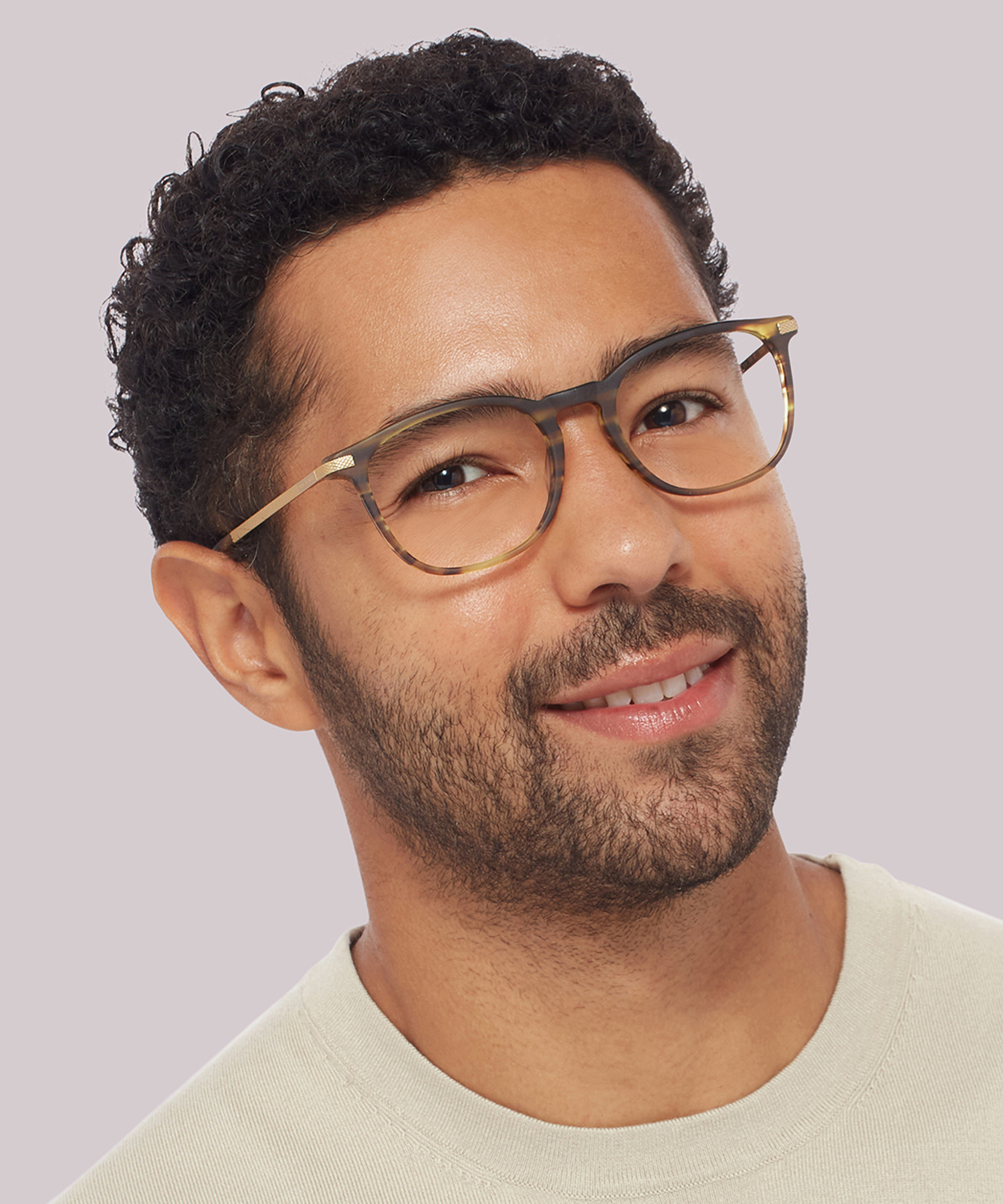 TB8180 Brown AcetateEyeglass Frames for Men for Glasses Direct