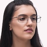 RB3717V Gunmetal MetalEyeglass Frames for Women for Glasses Direct