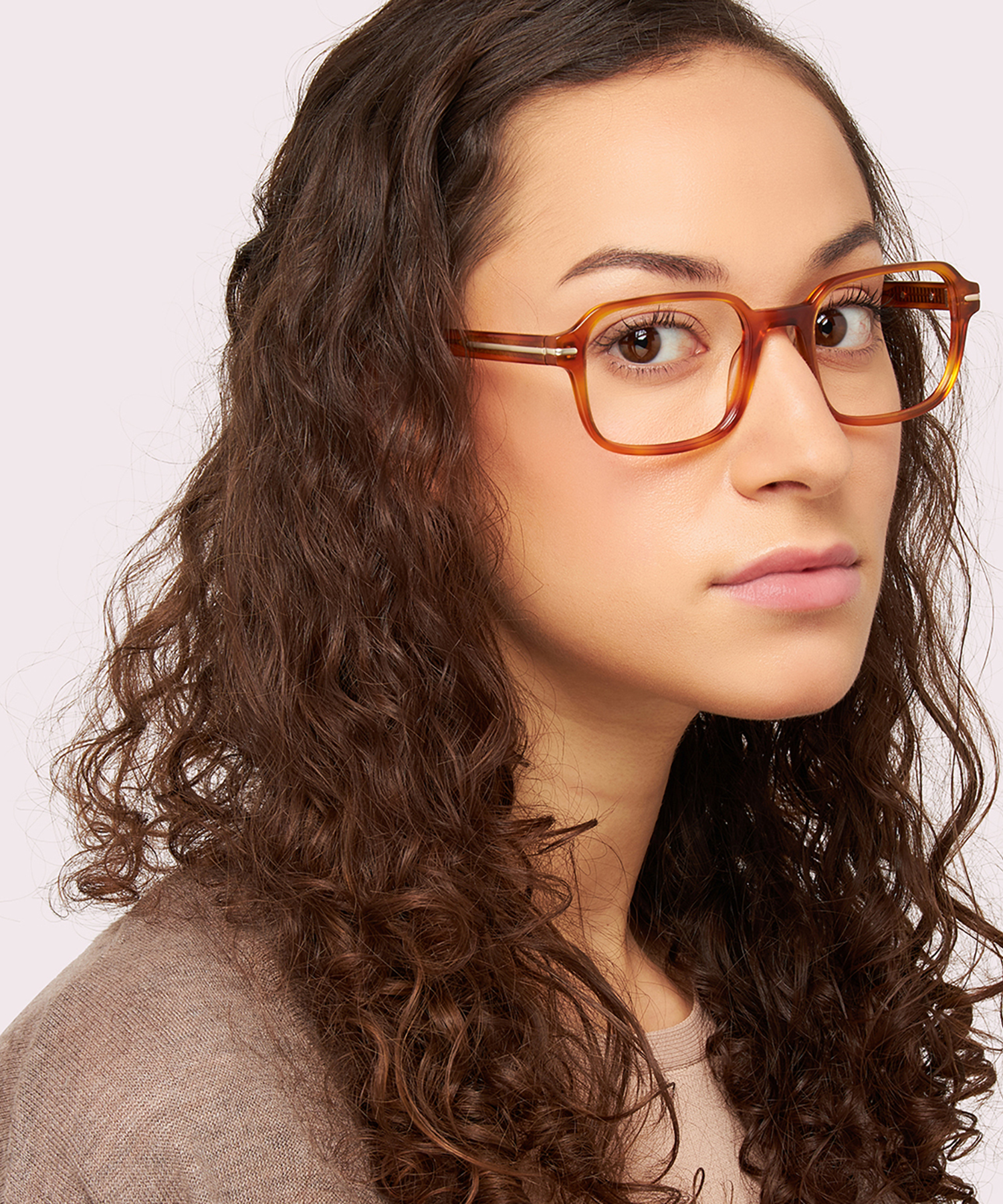 Dollis Shiny Honey AcetateEyeglass Frames for Women for Glasses Direct