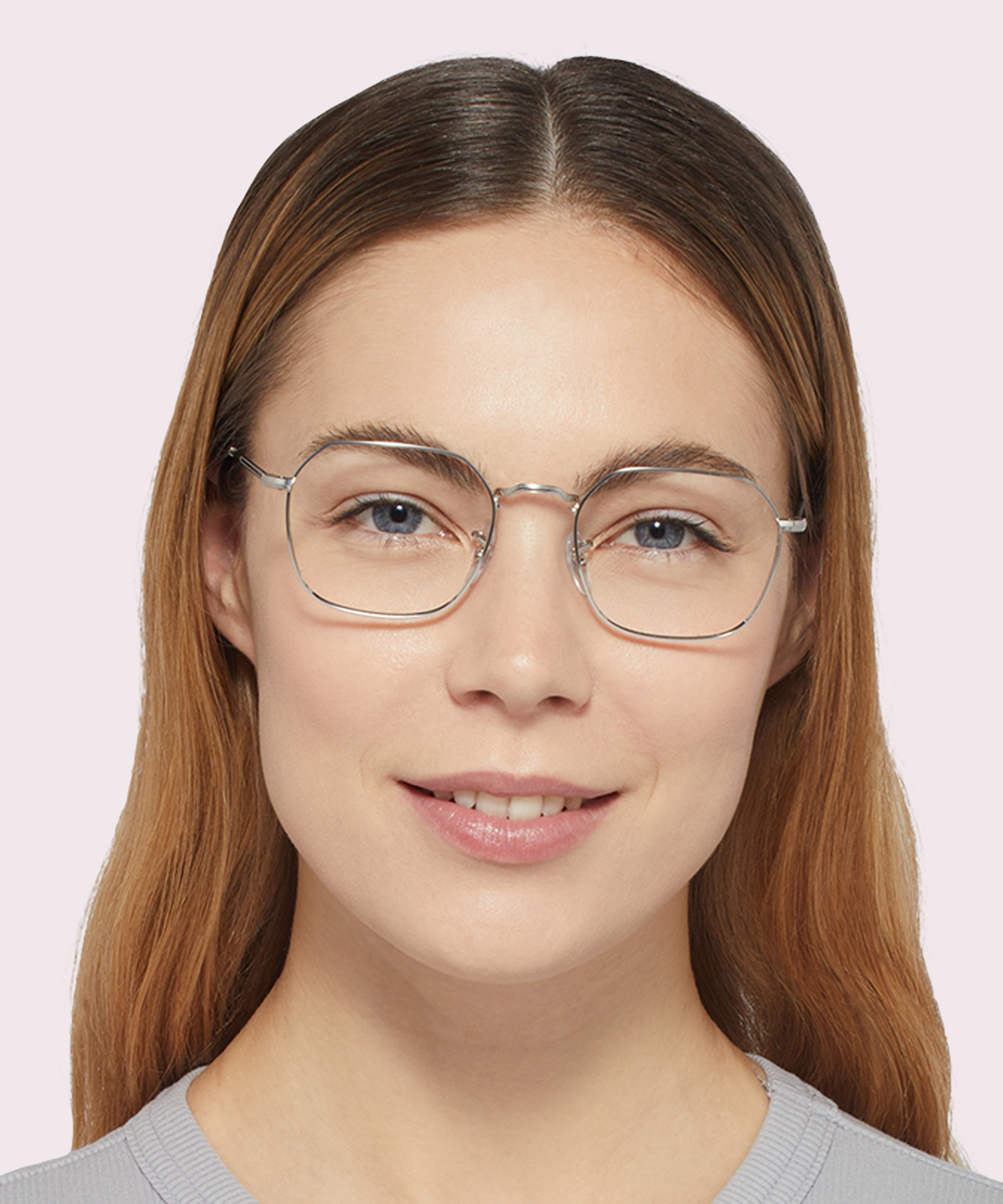 RB3694V Silver MetalEyeglass Frames for Women for Glasses Direct