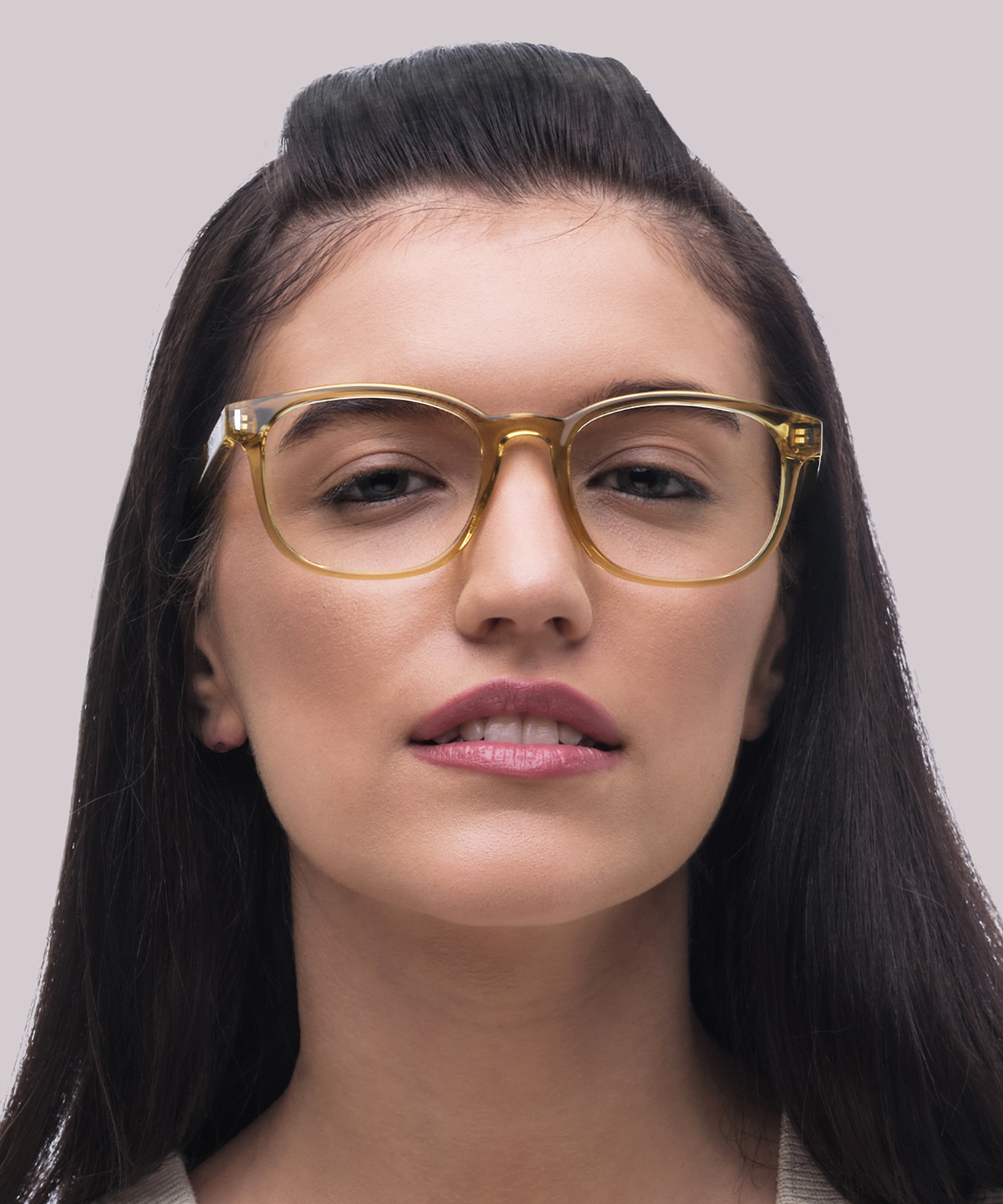 PLD D453 Yellow PlasticEyeglass Frames for Women for Glasses Direct