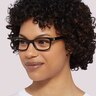 Renne Black AcetateEyeglass Frames for Women for Glasses Direct