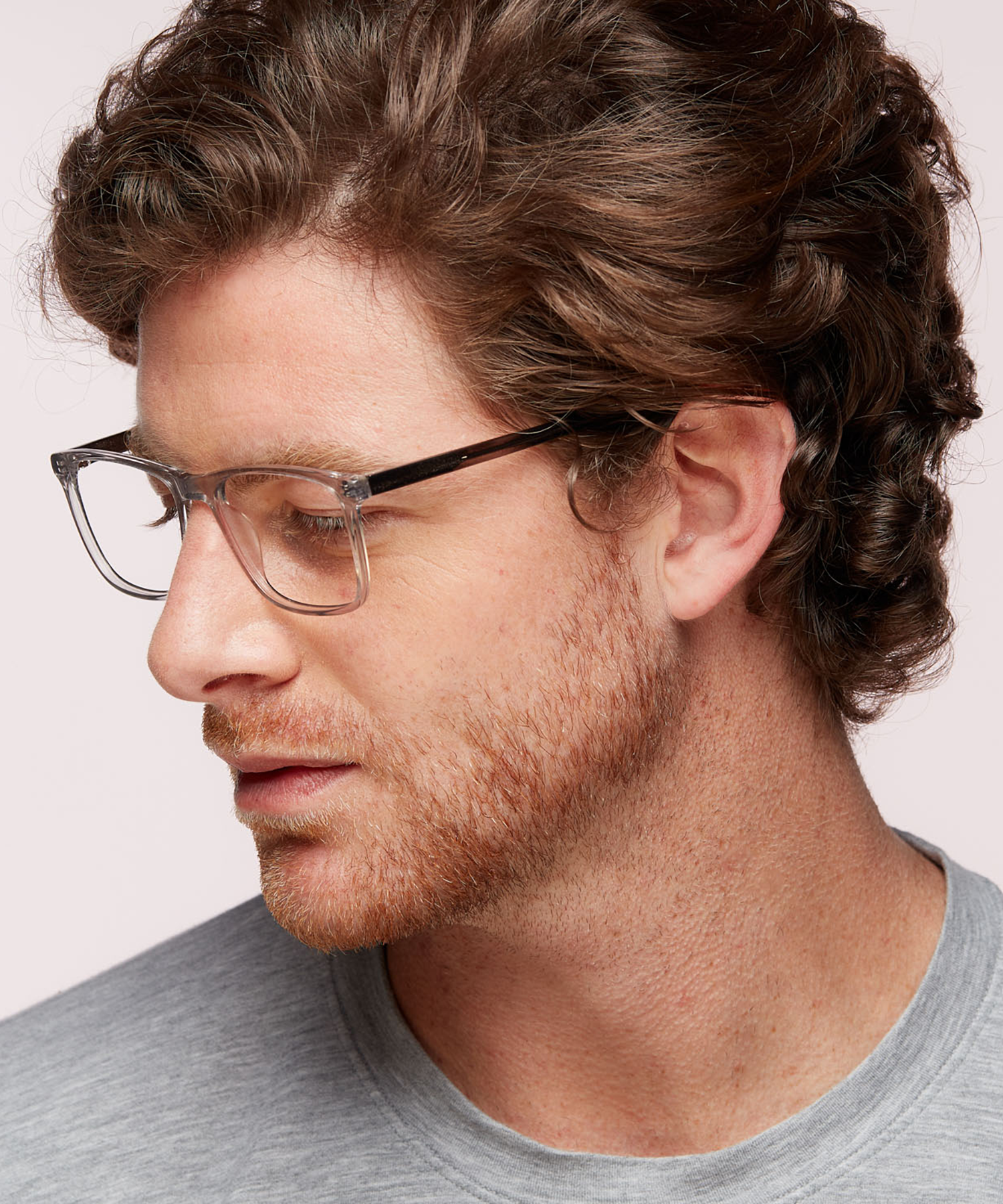 CPO 3505 Grey AcetateEyeglass Frames for Men for Glasses Direct