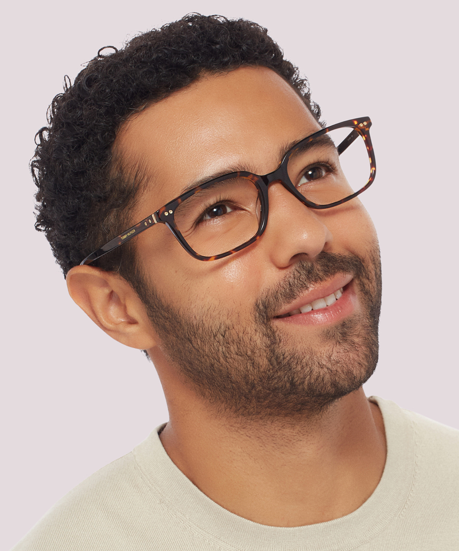TH 1870/F Tortoise AcetateEyeglass Frames for Men for Glasses Direct