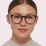 ZERONINE Tortoise AcetateEyeglass Frames for Women for Glasses Direct