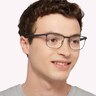RB6363 Black MetalEyeglass Frames for Men for Glasses Direct