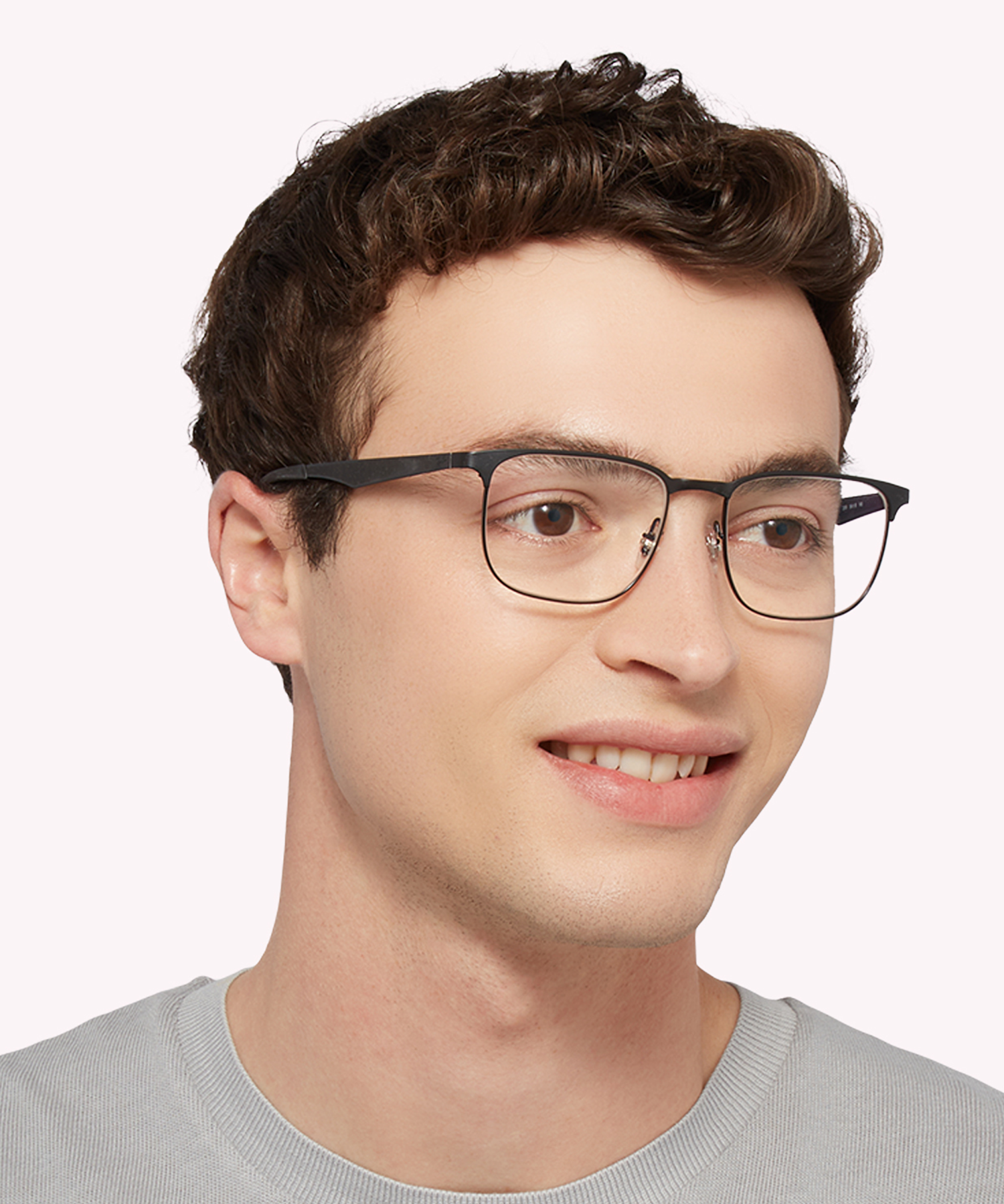 RB6363 Black MetalEyeglass Frames for Men for Glasses Direct