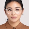 Wilder Crystal AcetateEyeglass Frames for Women for Glasses Direct