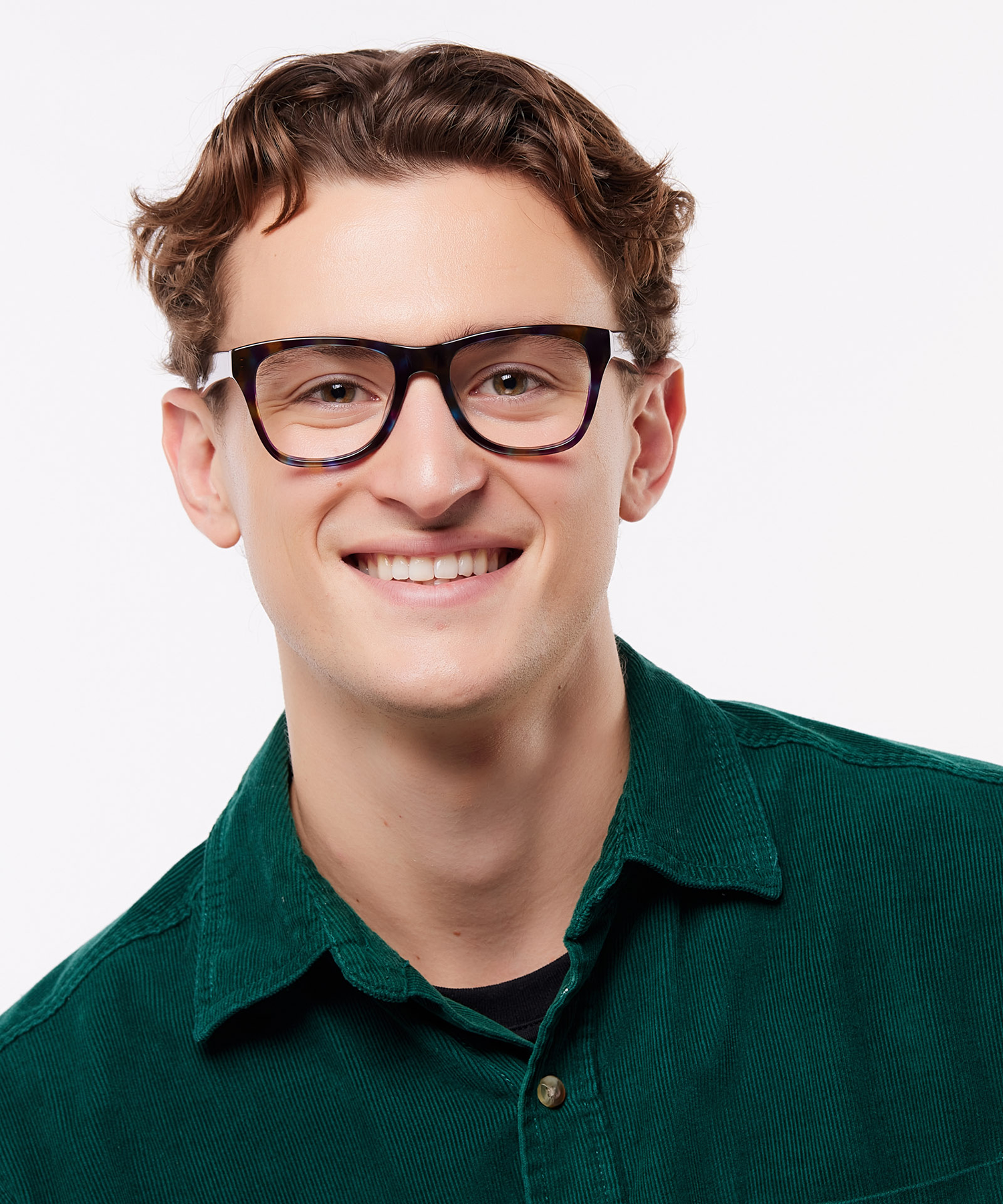 Festival Tortoise & Blue AcetateEyeglass Frames for Men for Glasses Direct