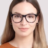 Festival Tortoise & Blue AcetateEyeglass Frames for Women for Glasses Direct