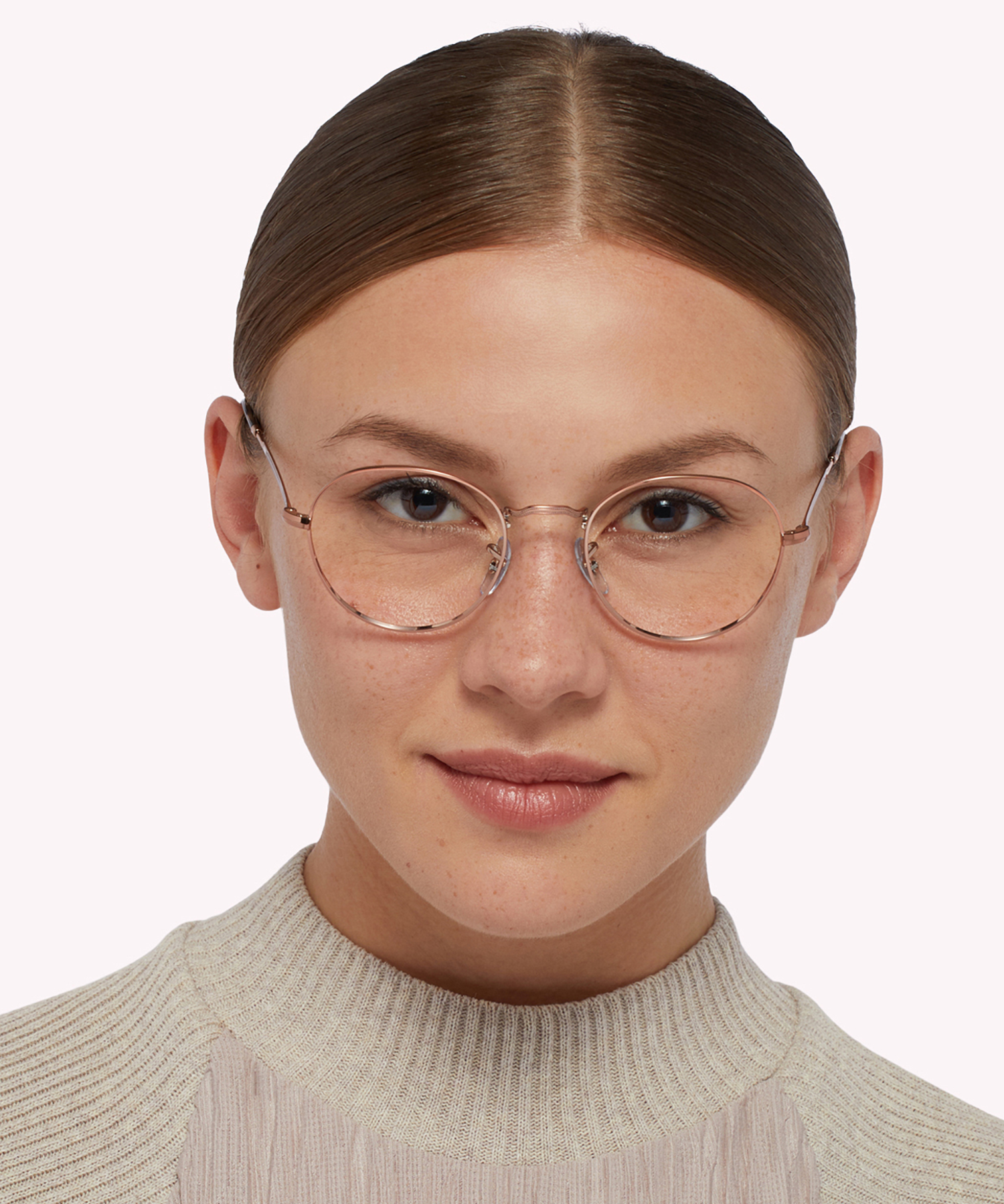RB3582V Copper MetalEyeglass Frames for Women for Glasses Direct
