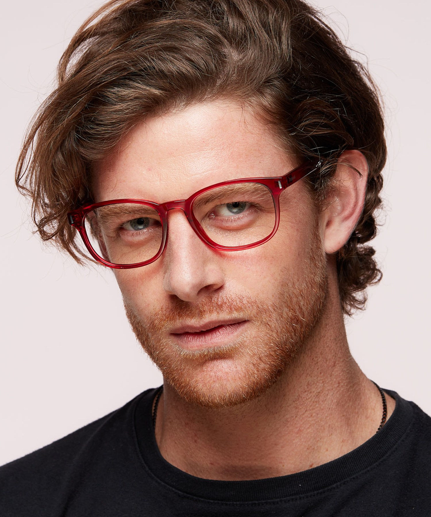 PLD D453 Red PlasticEyeglass Frames for Men for Glasses Direct