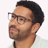 Snag Blue MetalEyeglass Frames for Men for Glasses Direct