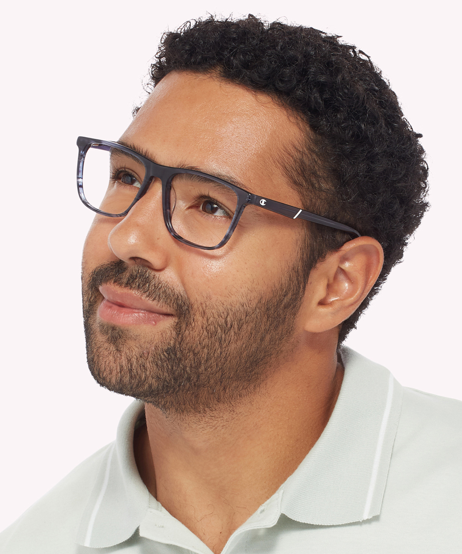 Snag Blue MetalEyeglass Frames for Men for Glasses Direct
