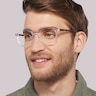 Luna1 Crystal AcetateEyeglass Frames for Men for Glasses Direct