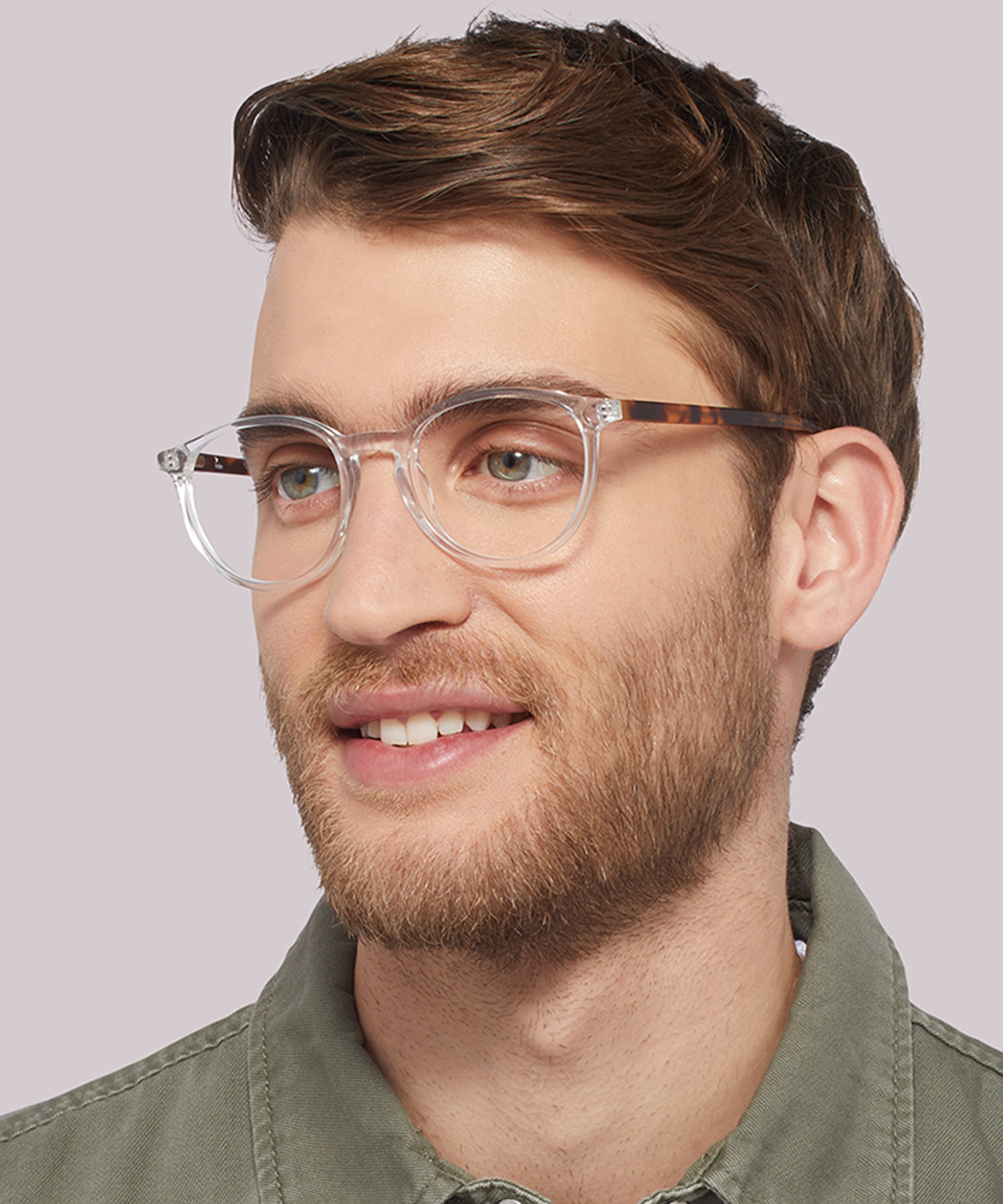 Luna1 Crystal AcetateEyeglass Frames for Men for Glasses Direct