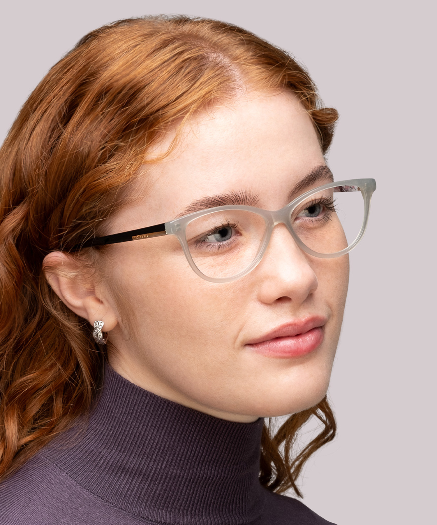 TB9206 Grey AcetateEyeglass Frames for Women for Glasses Direct