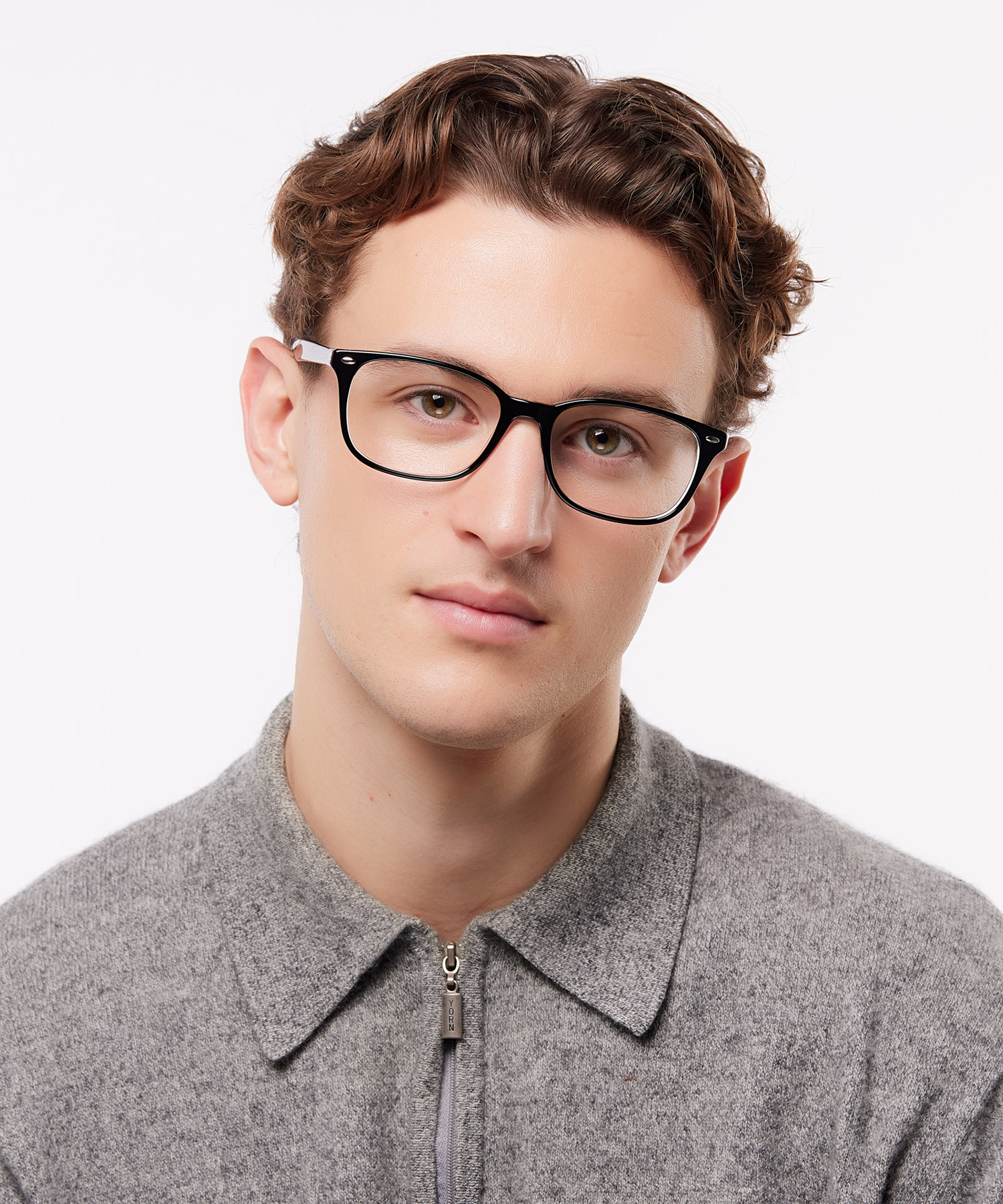 RB5375 Black On Transparent AcetateEyeglass Frames for Men for Glasses Direct