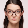 PO3329V Havana AcetateEyeglass Frames for Women for Glasses Direct