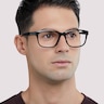 Aero Black AcetateEyeglass Frames for Men for Glasses Direct