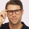 ZERONINE Tortoise AcetateEyeglass Frames for Men for Glasses Direct