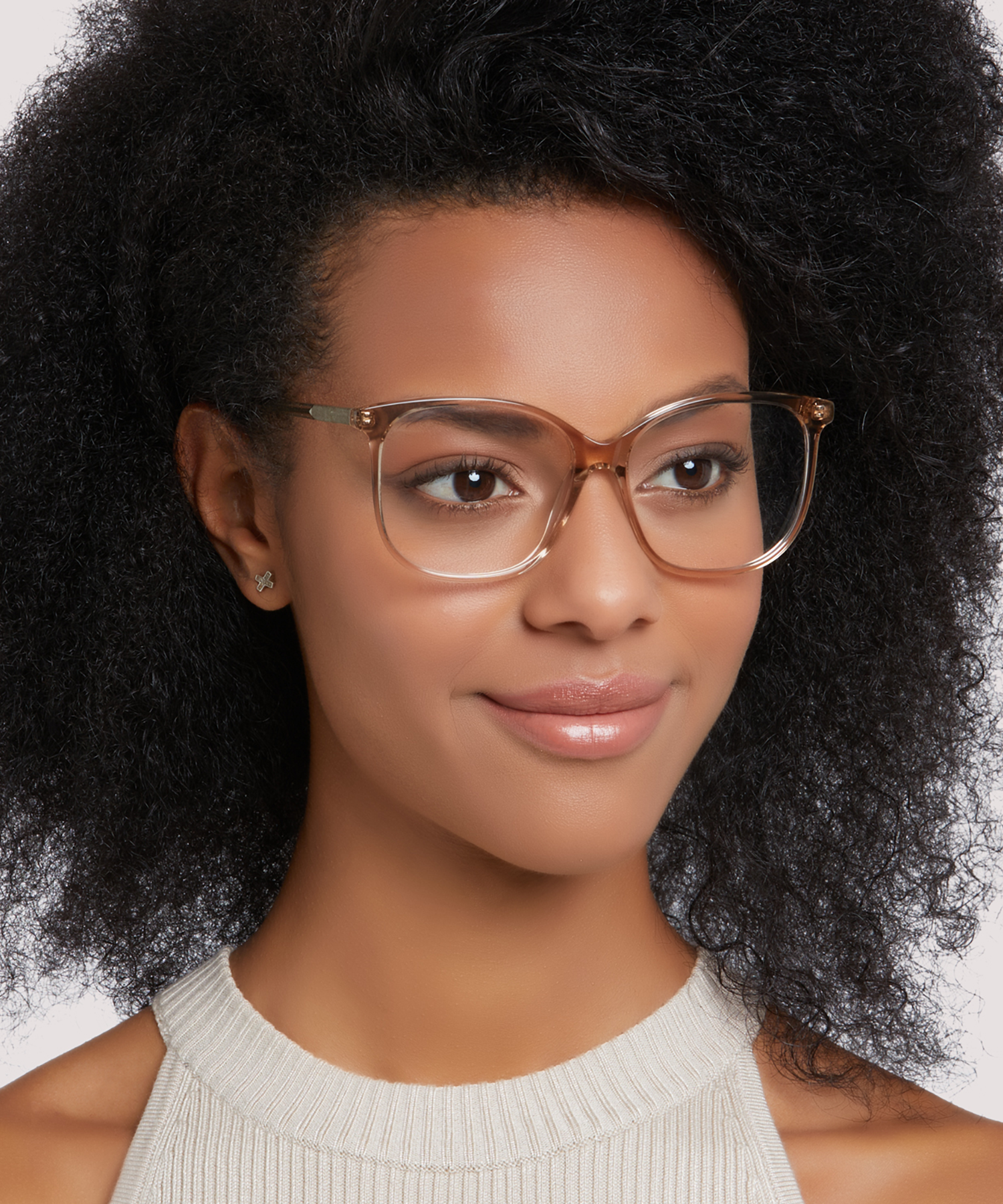 Chelsea Beige AcetateEyeglass Frames for Women for Glasses Direct