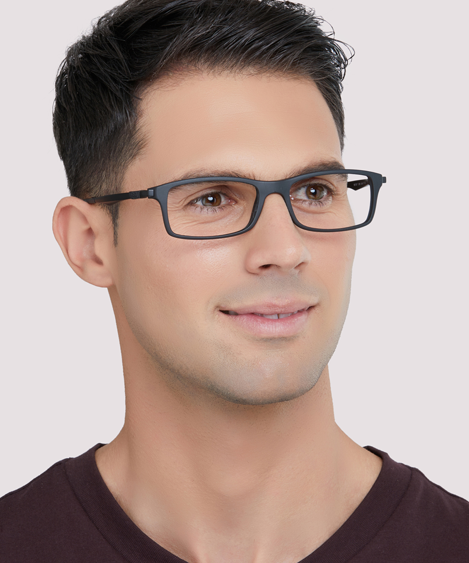 RB7017 Black PlasticEyeglass Frames for Men for Glasses Direct