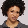 Gina Gold MetalEyeglass Frames for Women for Glasses Direct