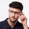 BOSS 1643 Blue AcetateEyeglass Frames for Men for Glasses Direct