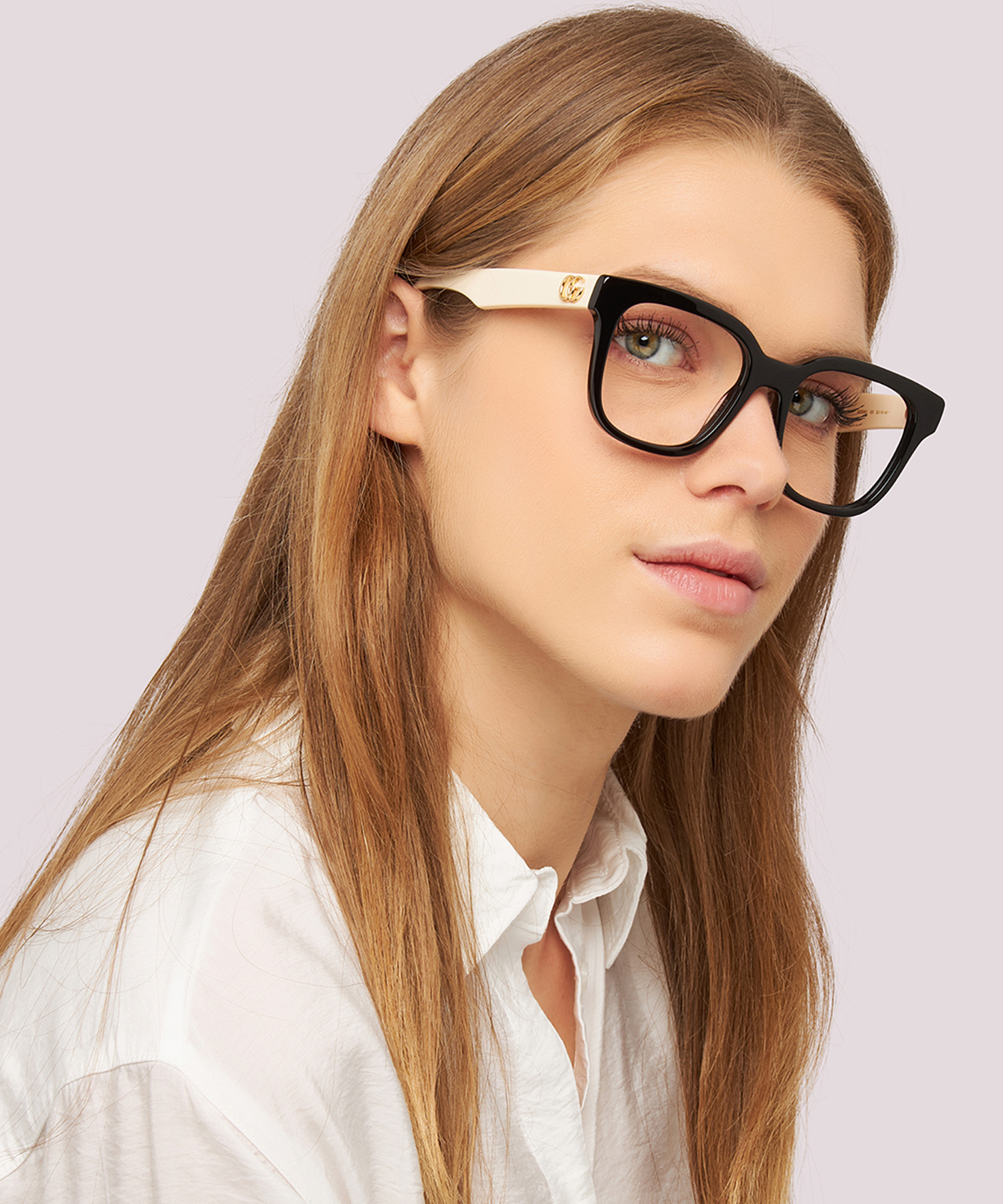 GG0958O Black AcetateEyeglass Frames for Women for Glasses Direct