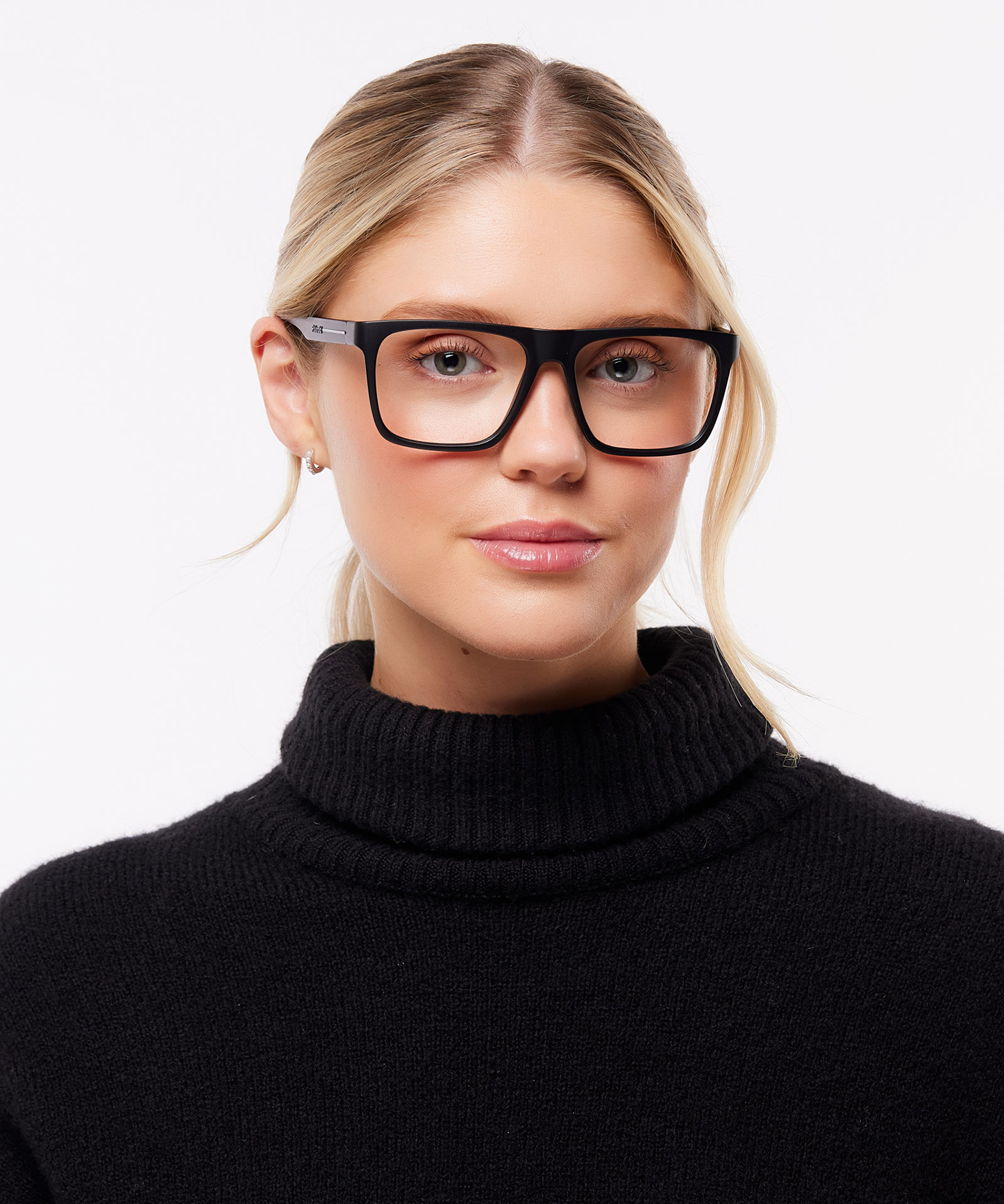 PLD D533 Black PlasticEyeglass Frames for Women for Glasses Direct