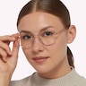 RB3582V Copper MetalEyeglass Frames for Women for Glasses Direct