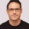 Eastcote Khaki Horn AcetateEyeglass Frames for Men for Glasses Direct
