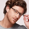 CPO 3533 Blue MetalEyeglass Frames for Men for Glasses Direct