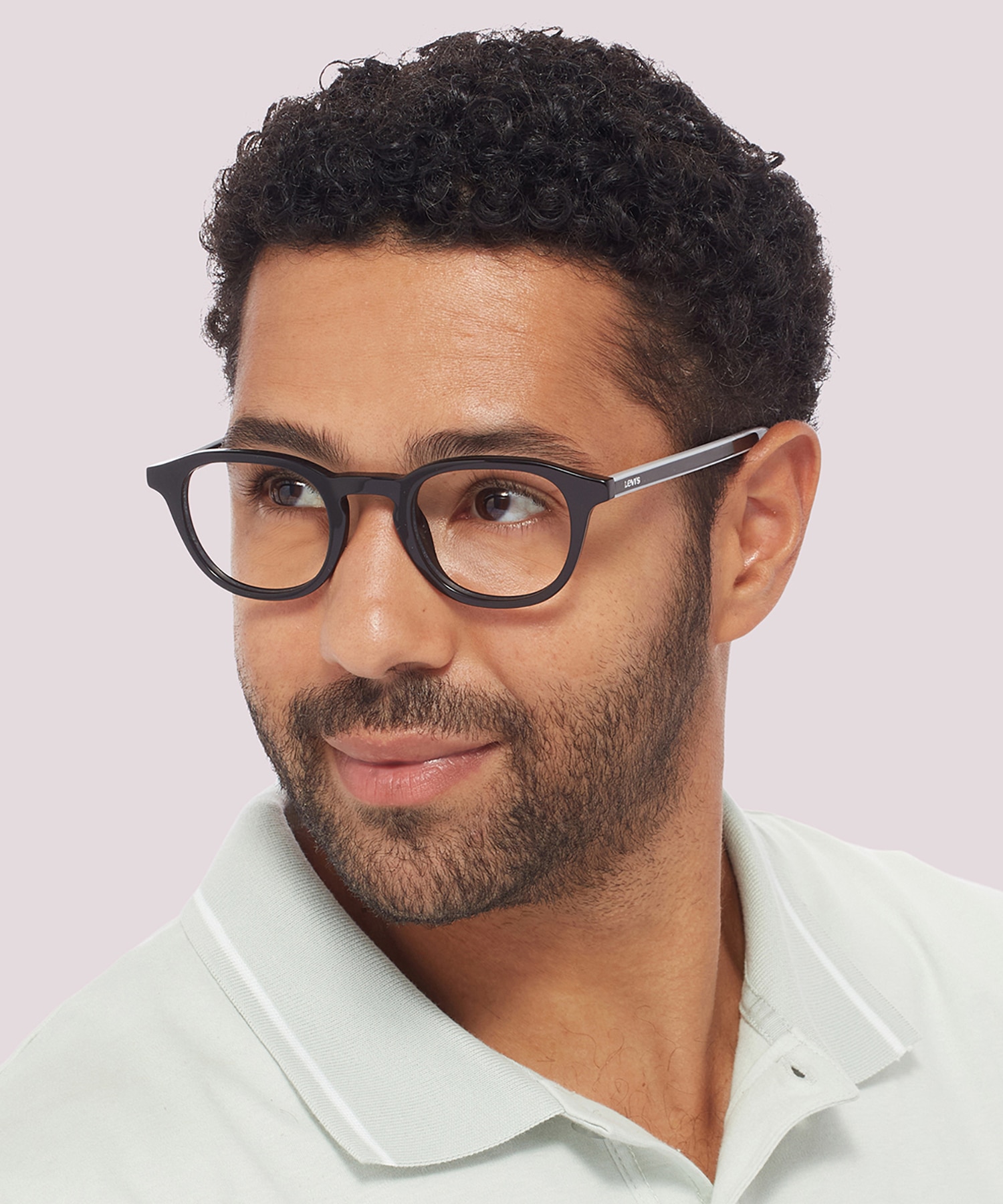 LV 1029 Black AcetateSunglass Frames for Men for Glasses Direct