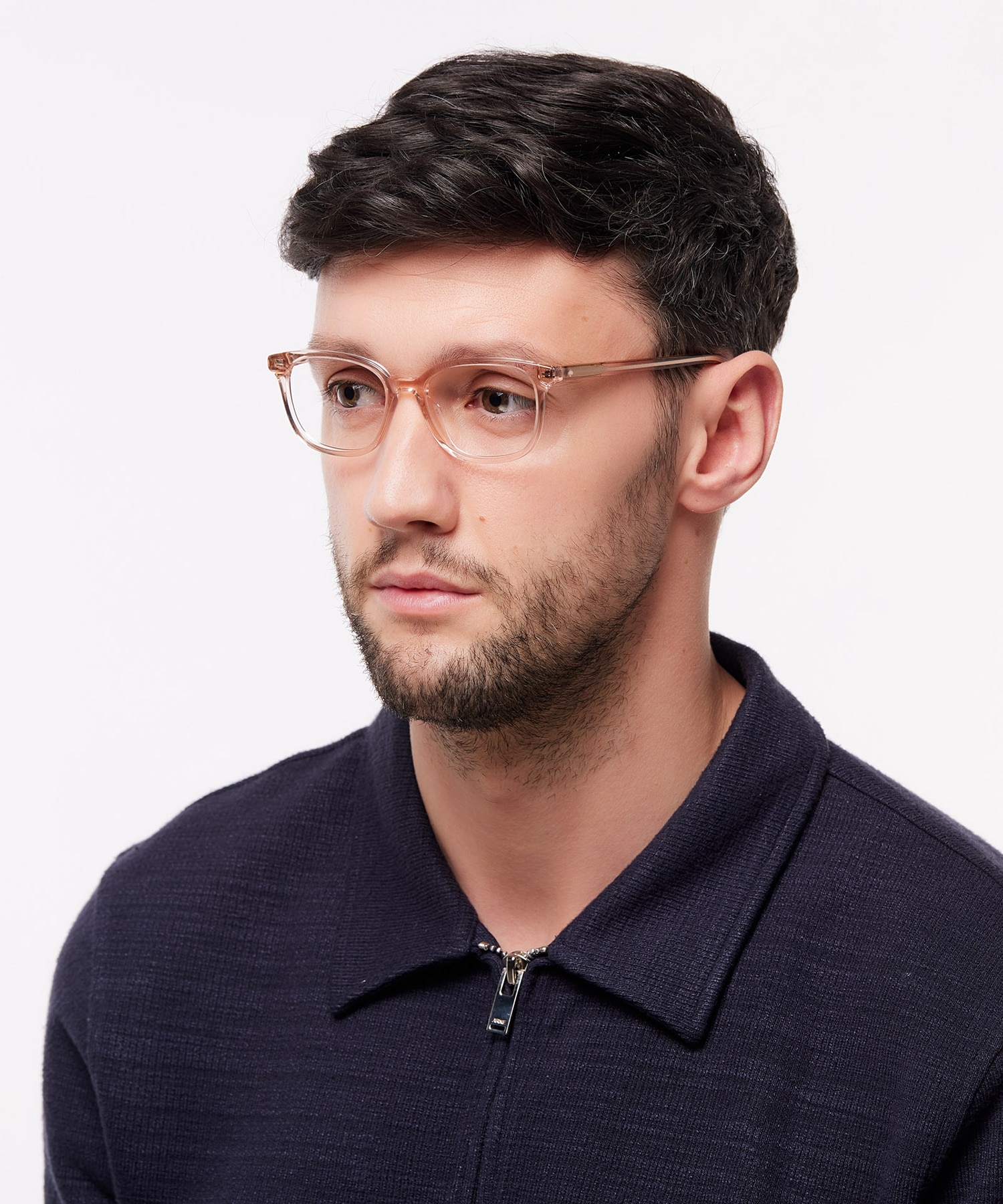 Bari K3 Pink AcetateEyeglass Frames for Men for Glasses Direct