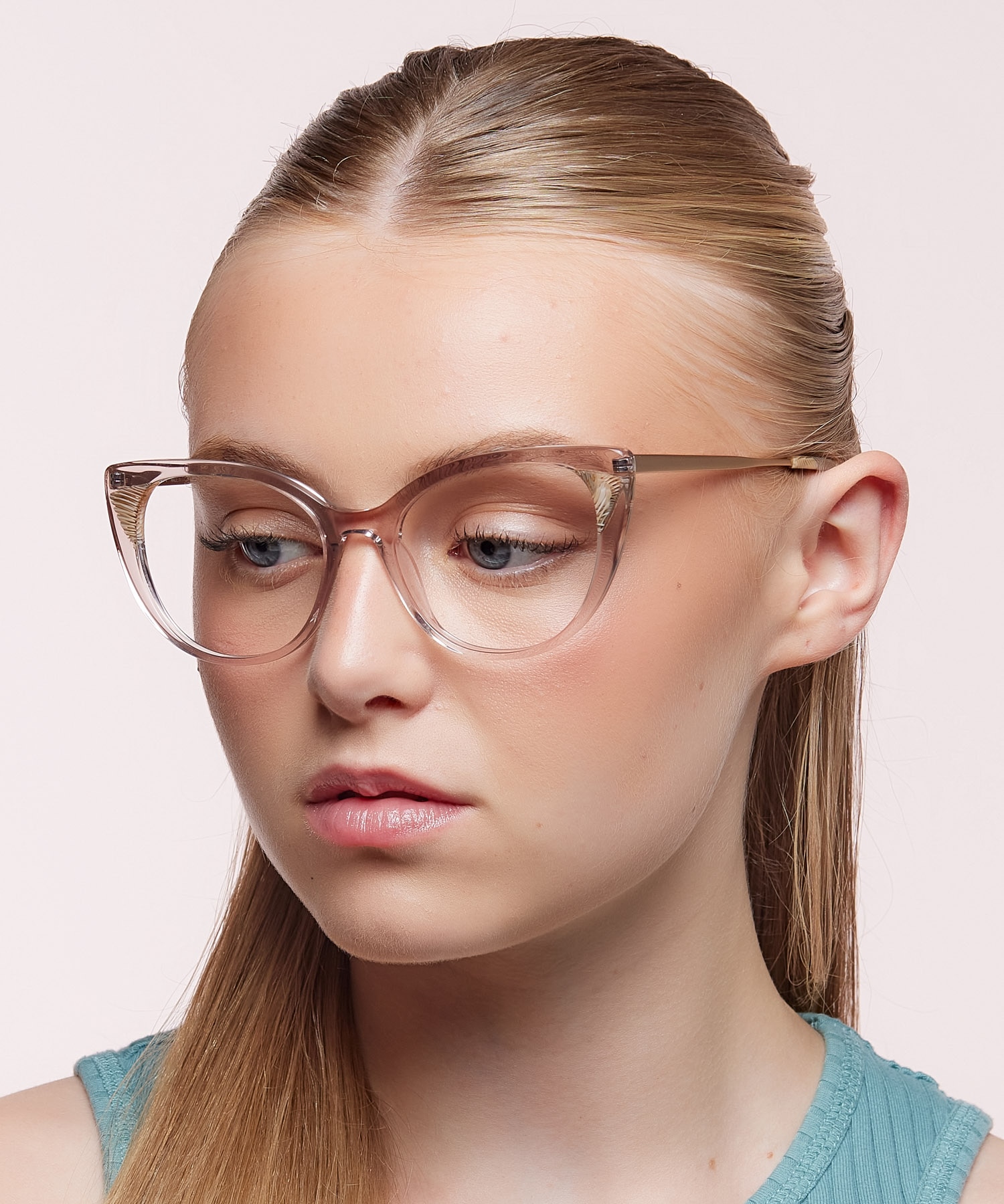 Costantino Pink AcetateEyeglass Frames for Women for Glasses Direct