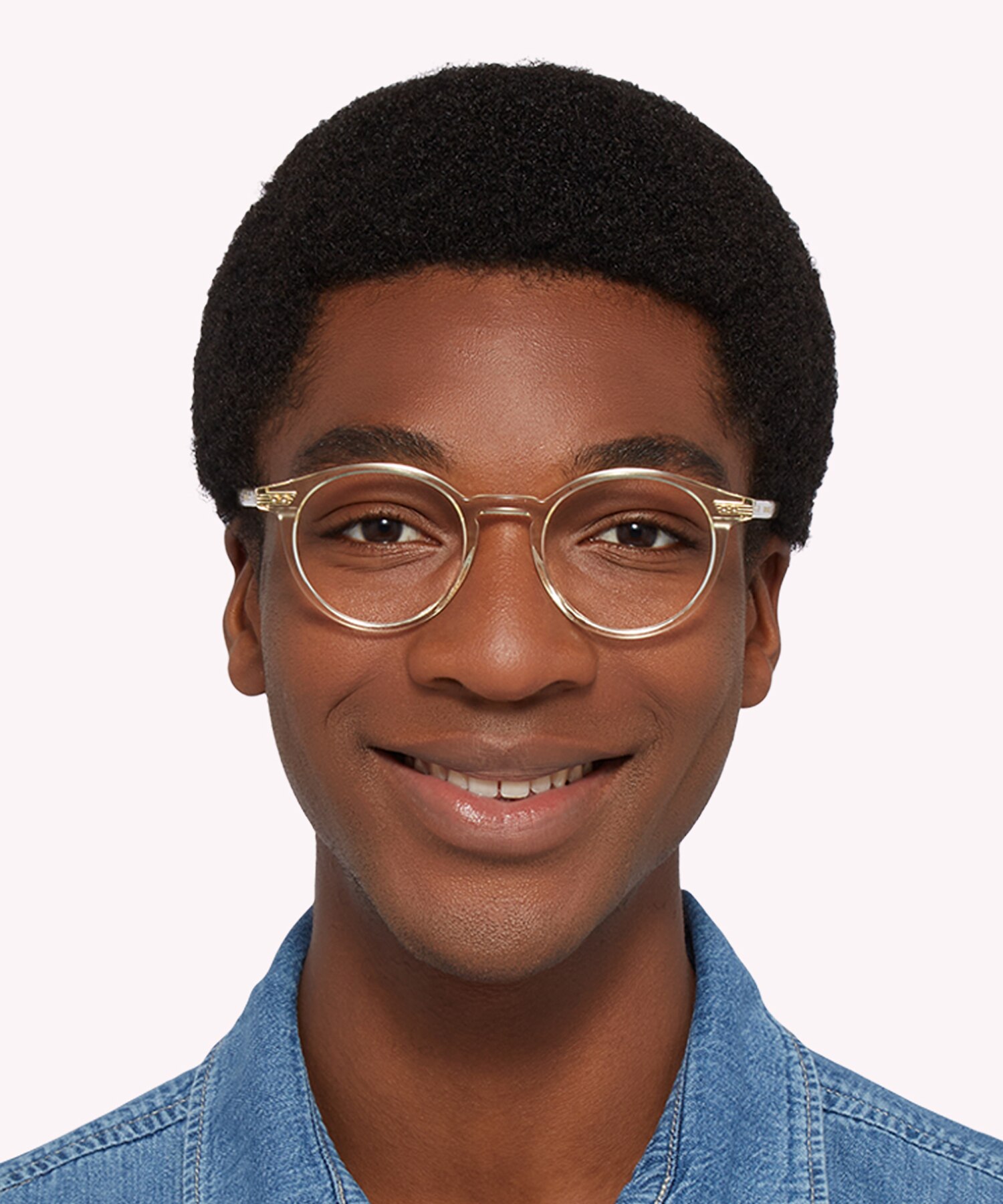 TH 1813 Yellow AcetateEyeglass Frames for Men for Glasses Direct