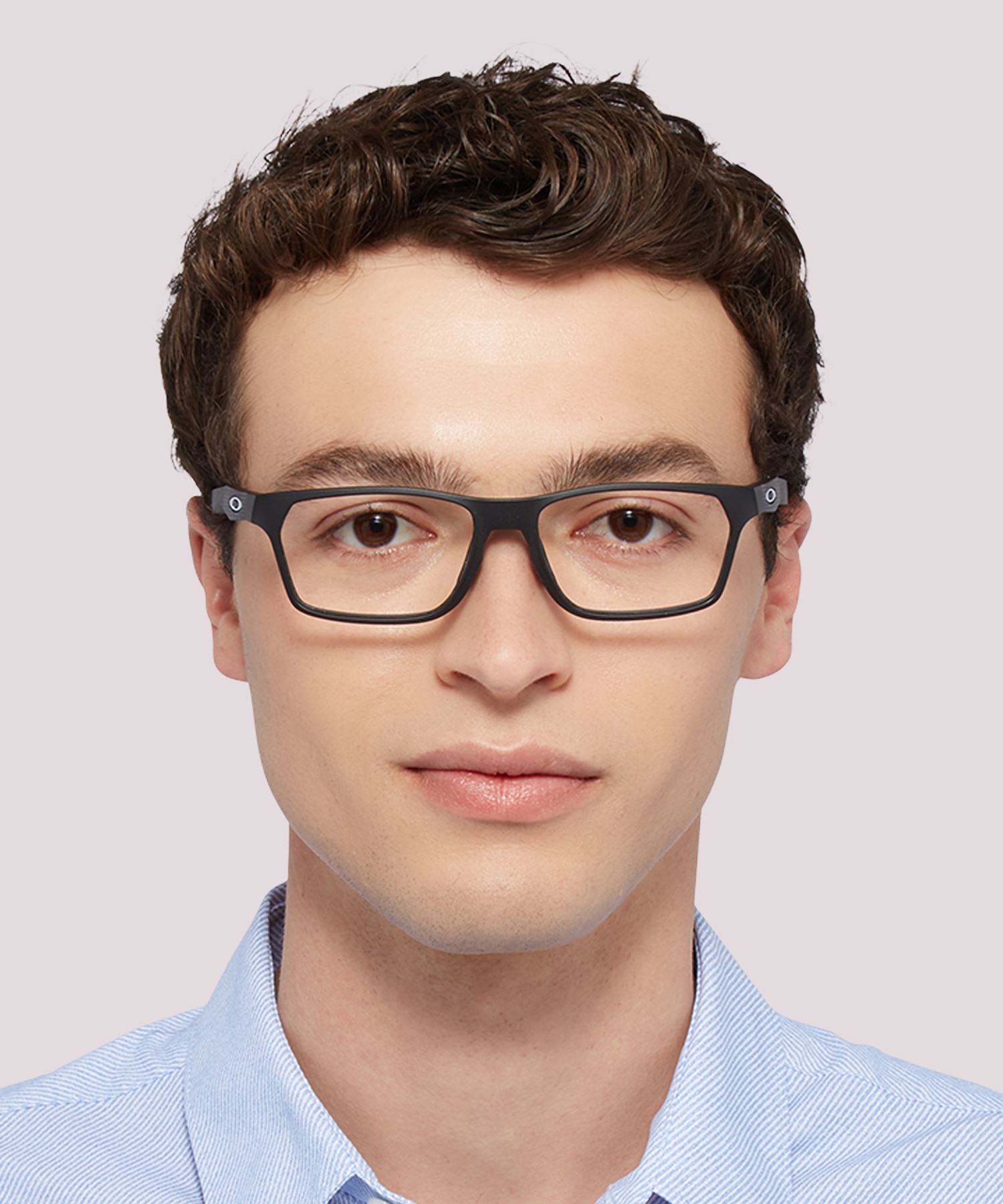 Hex Jector High Resolution Collection Satin Black PlasticSunglass Frames for Men for Glasses Direct