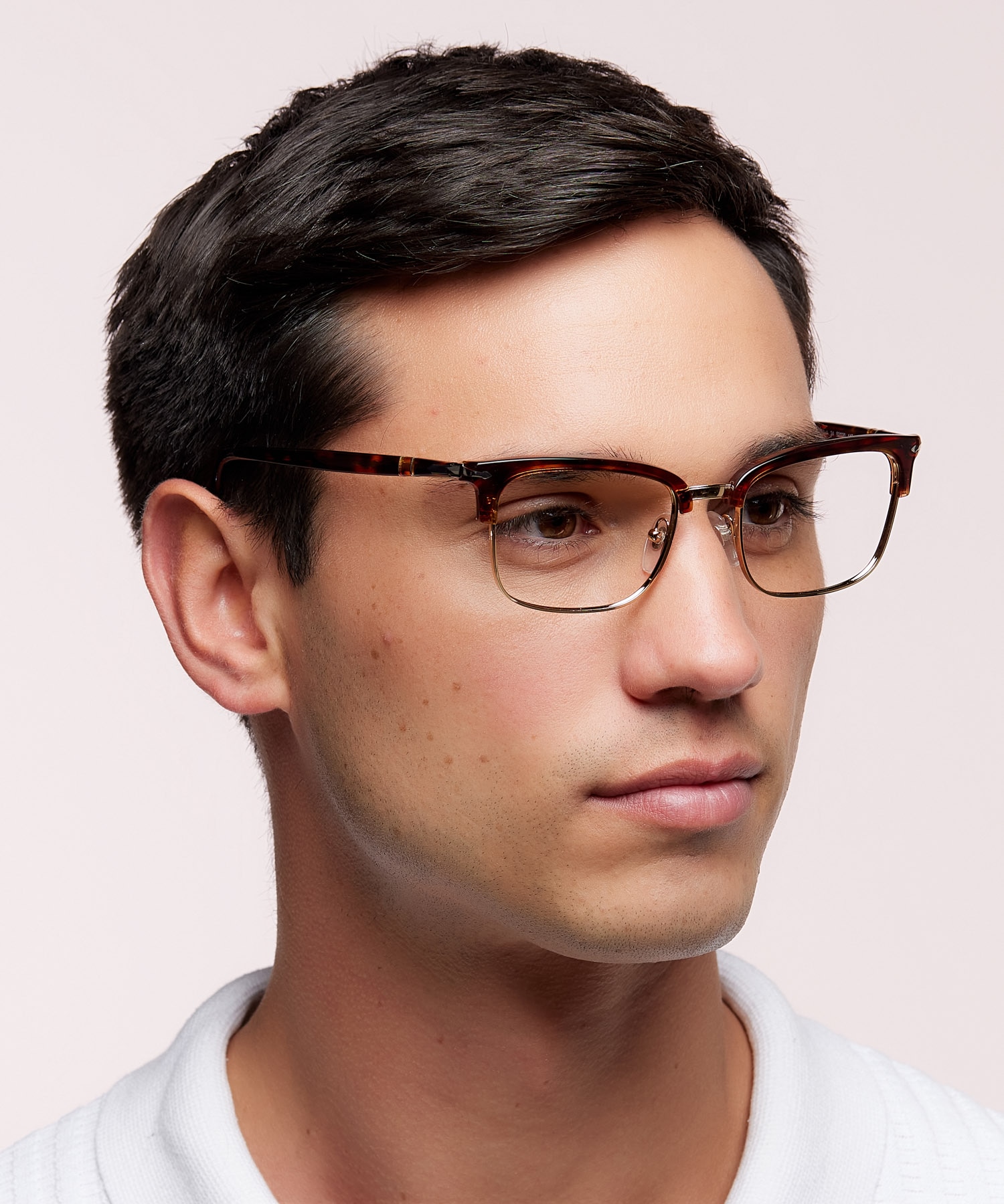 PO3340V Havana AcetateEyeglass Frames for Men for Glasses Direct