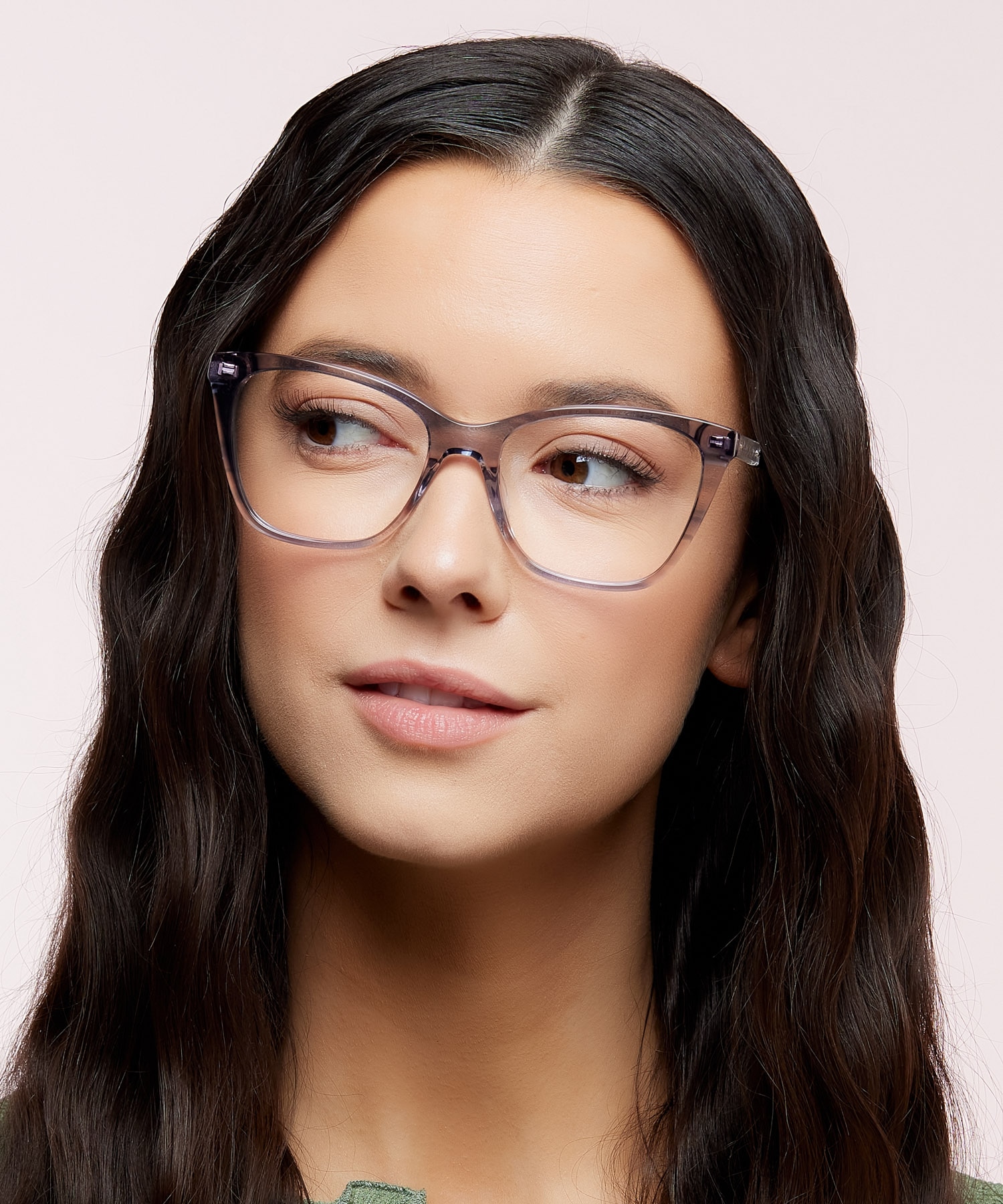 Clio/G Blue AcetateEyeglass Frames for Women for Glasses Direct