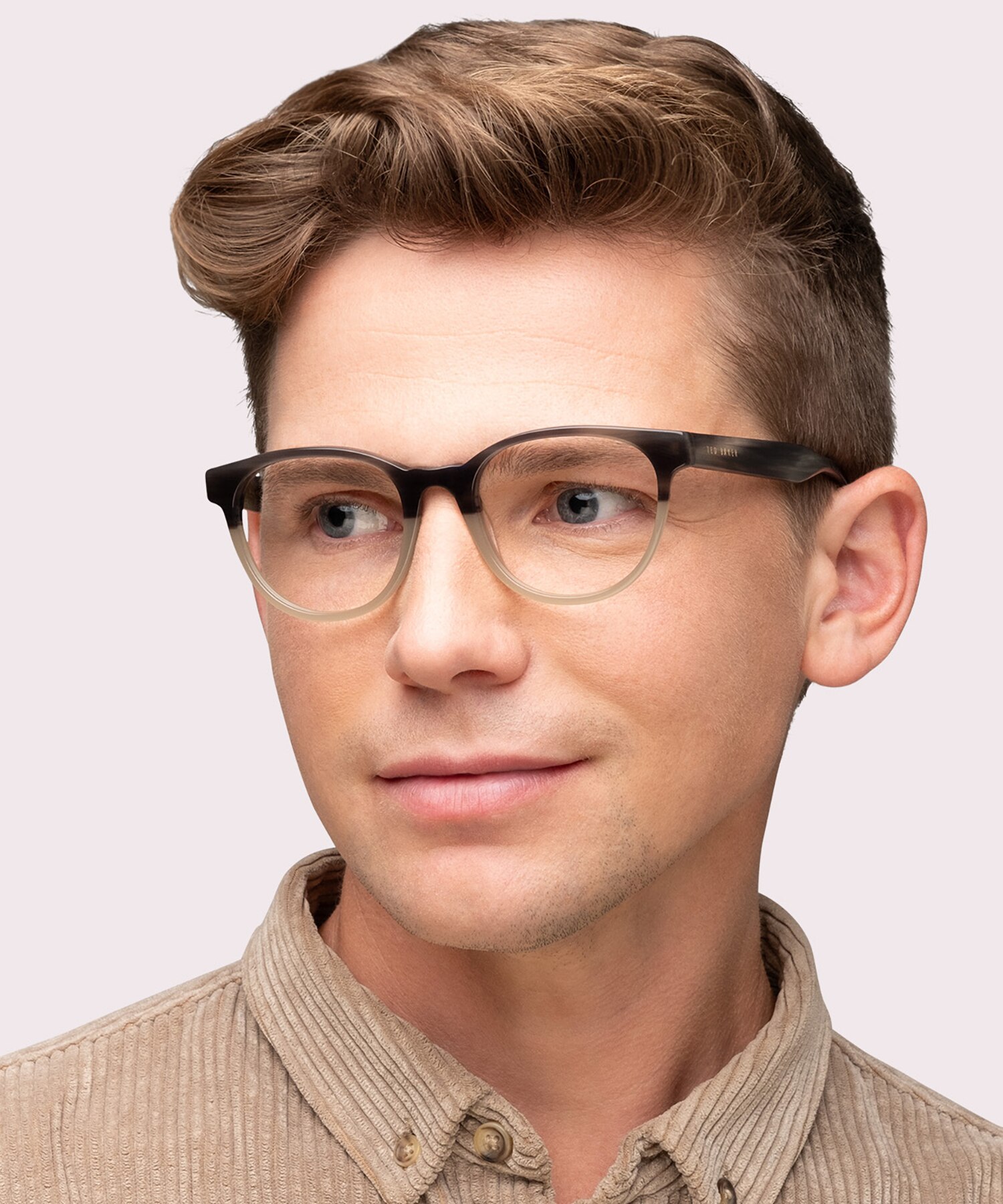TB8197 Grey AcetateEyeglass Frames for Men for Glasses Direct