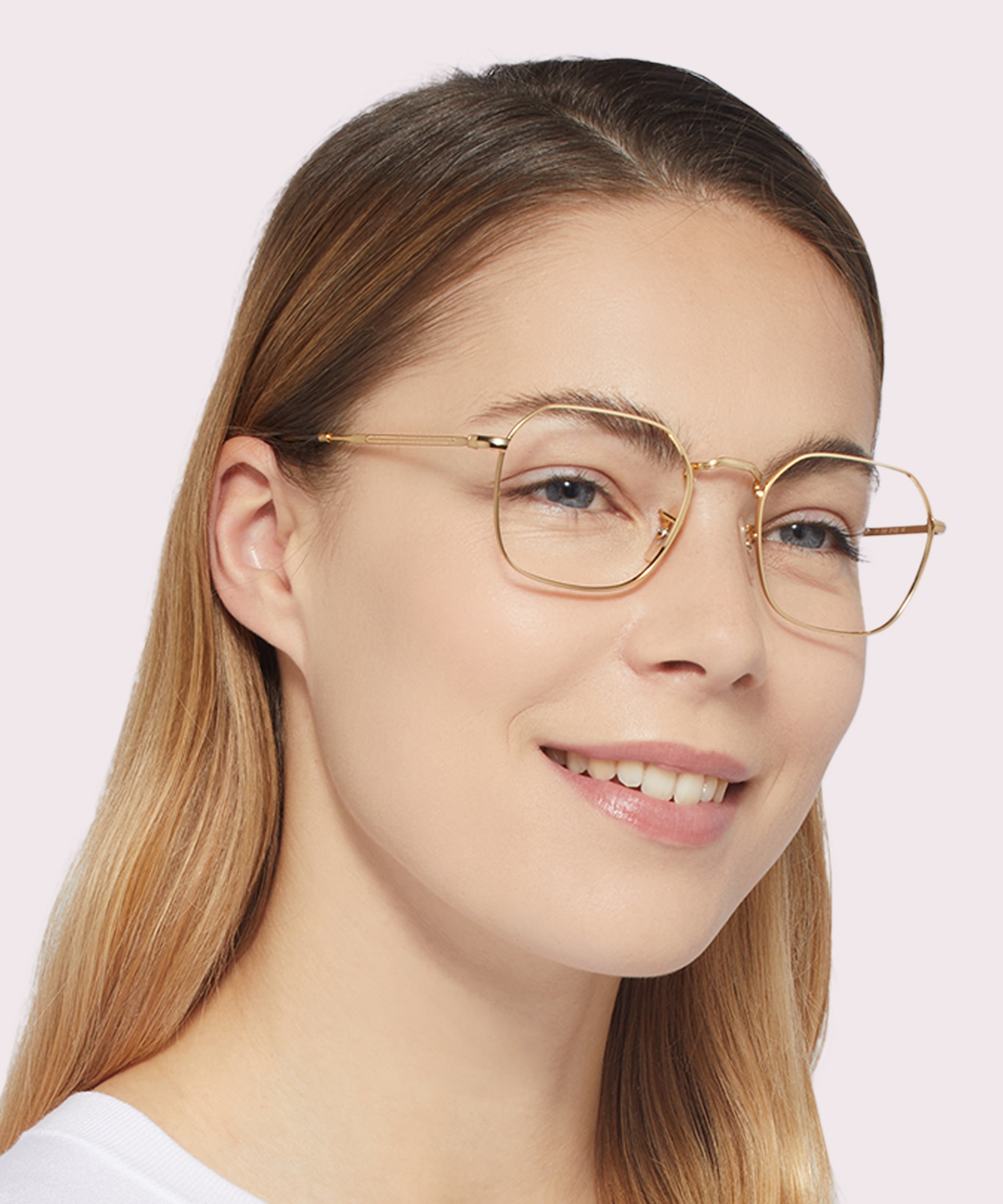 Jim Optics Arista Gold MetalEyeglass Frames for Women for Glasses Direct