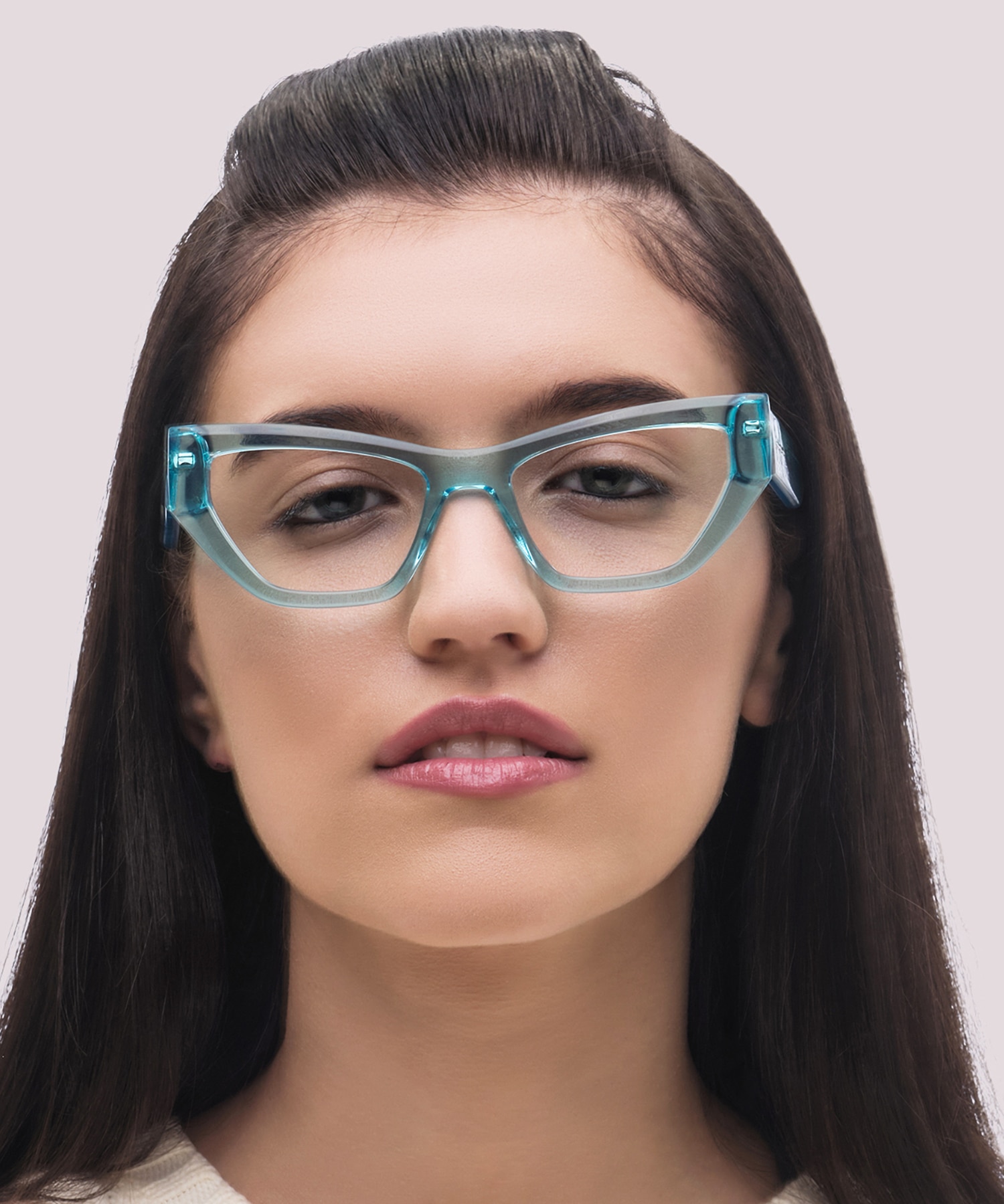 Harmony Crystal Blue AcetateEyeglass Frames for Women for Glasses Direct